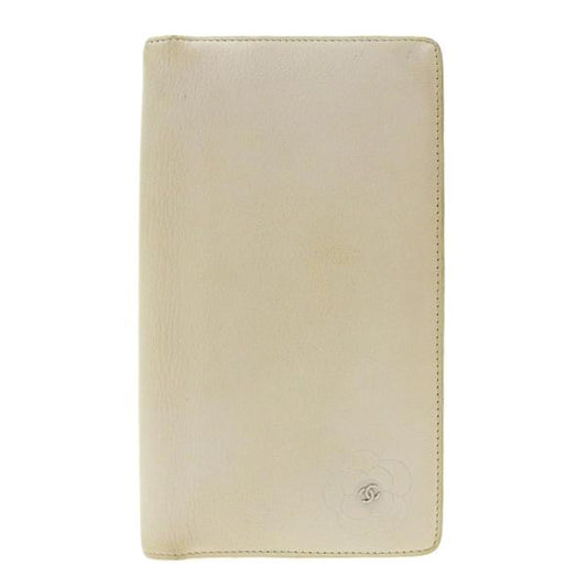 Chanel Leather Long Wallet 12番台/A46511