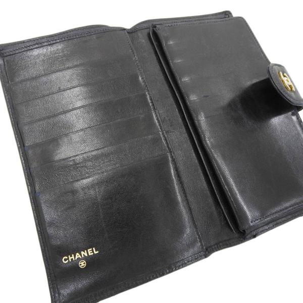 Chanel Leather Long Wallet 2番台