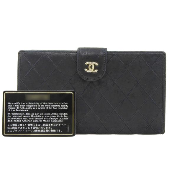 Chanel Leather Long Wallet 2番台