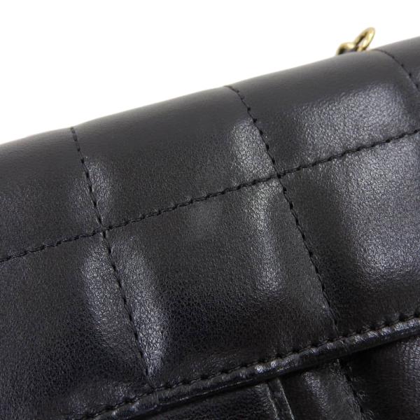 Chanel Camellia Choco Bar Chain Bag  Leather Shoulder Bag 14/A16780 in Excellent condition