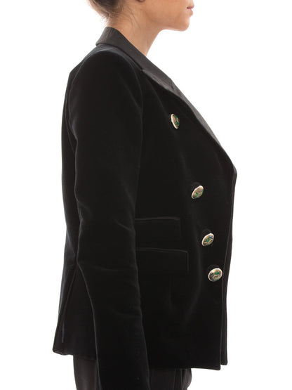 Balenciaga Black Tie Style Jacket