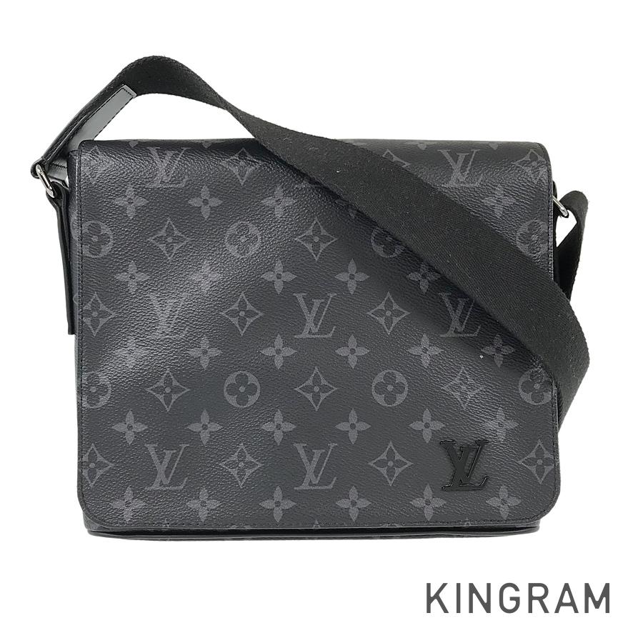 LOUIS VUITTON Monogram Eclipse District PM NM M44000 Shoulder bag