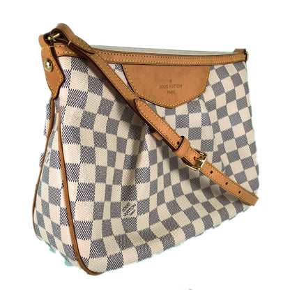 LOUIS VUITTON Damier Azure Syracuse PM N41113 Shoulder bag