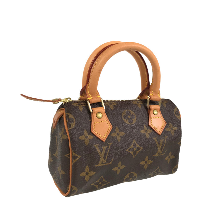LOUIS VUITTON Monogram Mini Speedy M41534 Hand bag