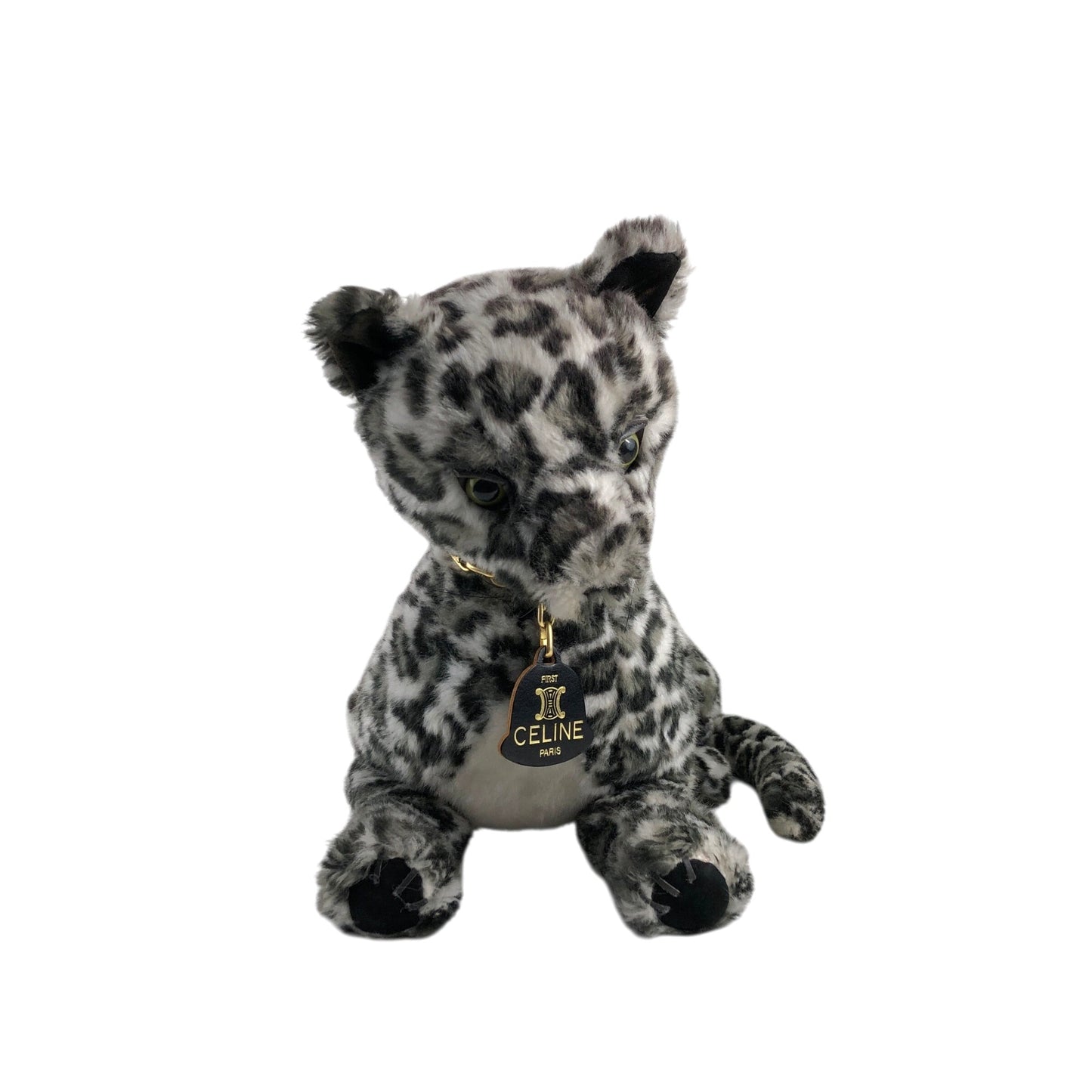 CELINE White×Black Stuffed toy Vintage yjspnn