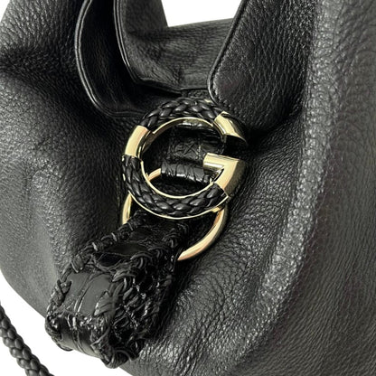 Gucci Leather G Wave Hobo
