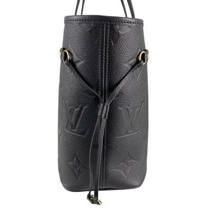 Louis Vuitton Black Monogram Giant Empreinte Neverfull MM