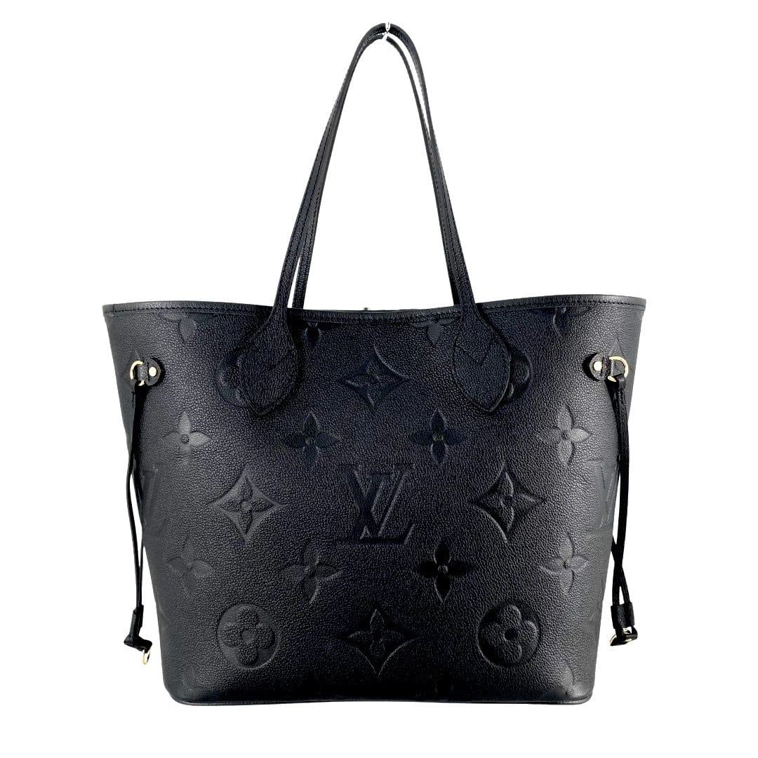 Louis Vuitton Black Monogram Giant Empreinte Neverfull MM