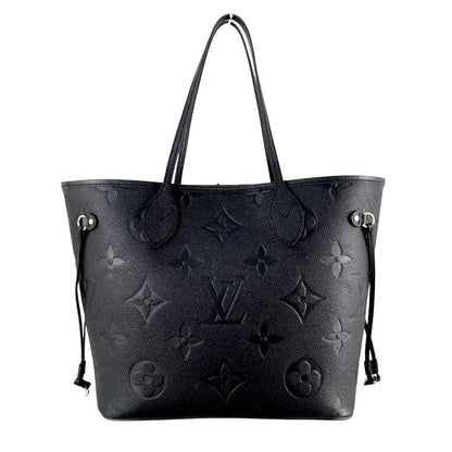 Louis Vuitton Black Monogram Giant Empreinte Neverfull MM