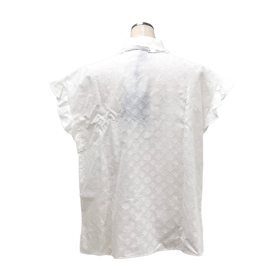 LOUIS VUITTON ruffled blouse Women's shirt