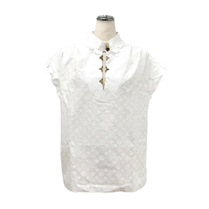 LOUIS VUITTON ruffled blouse Women's shirt