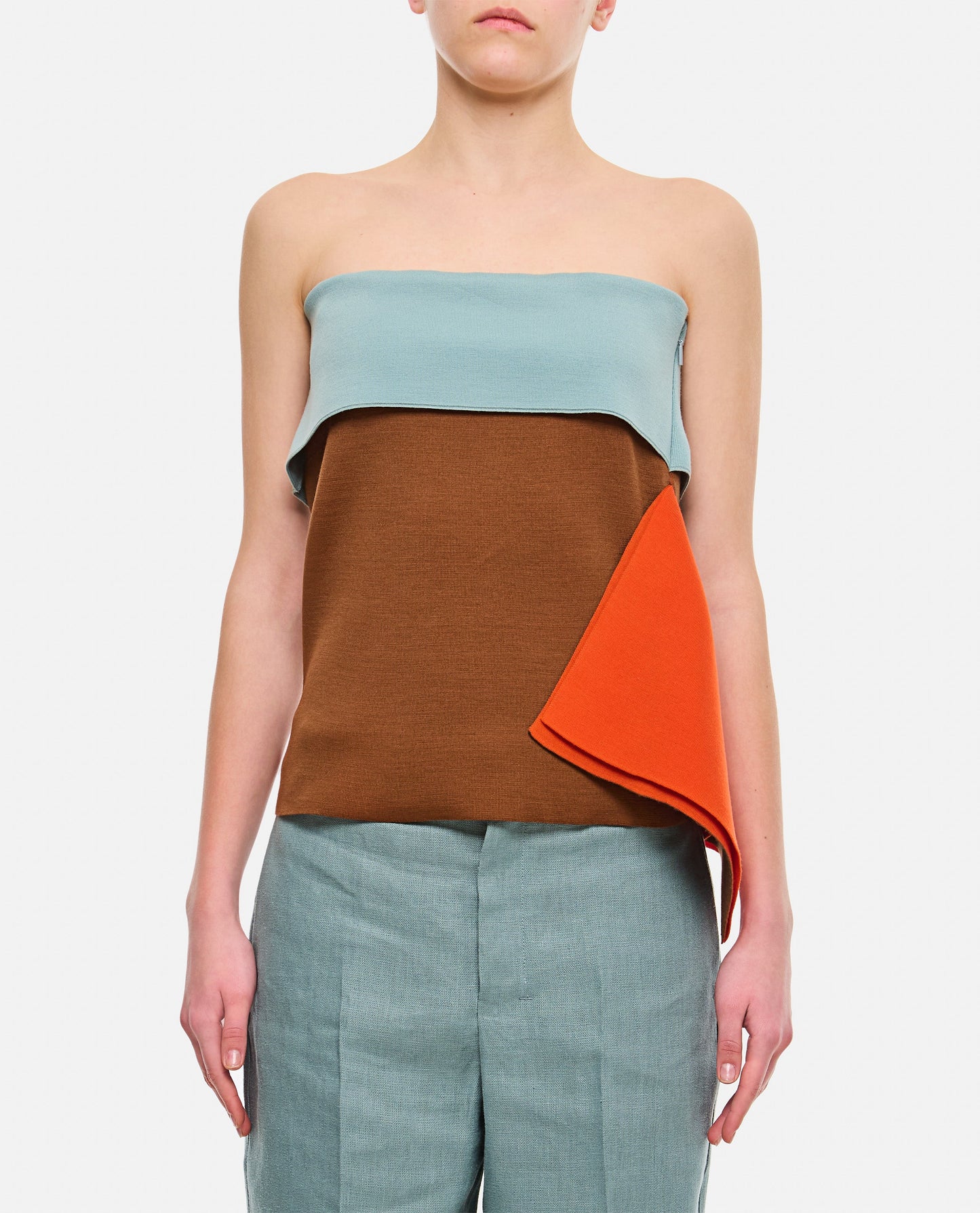 Fendi Women Strapless Top