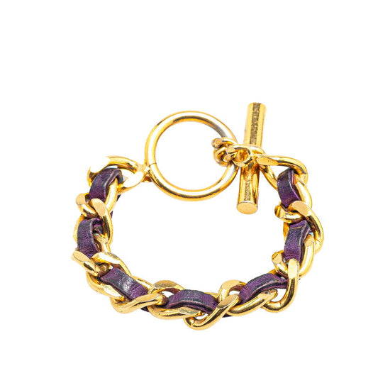 Chanel Chain T Bar Bracelet