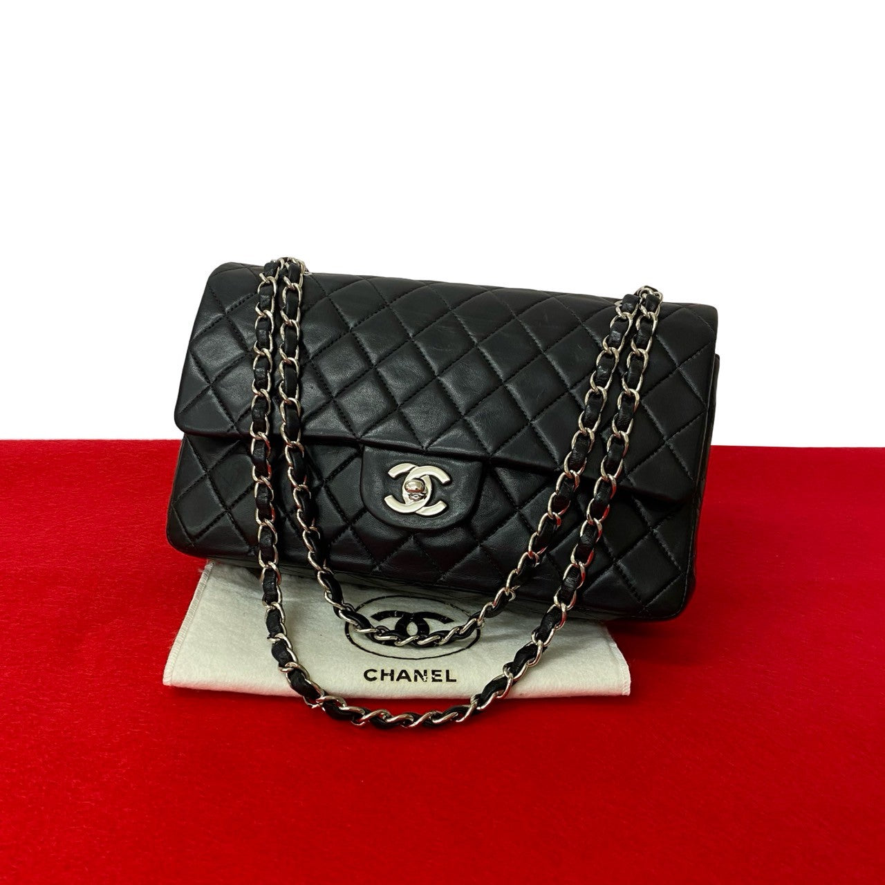 Chanel Matelassé Lambskin Leather Shoulder Bag
