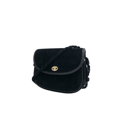 CELINE  Small Shoulder bag Black Vintage p8xbtw