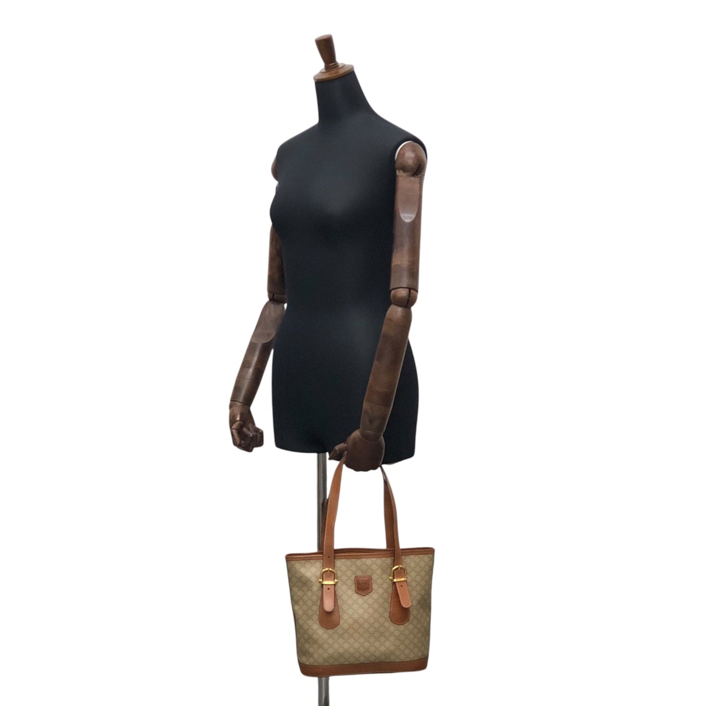 CELINE  Handbag Totebag Beige Vintage dvaj7z
