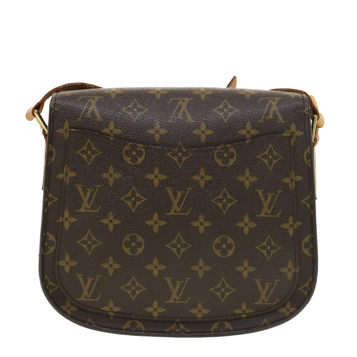 LOUIS VUITTON Monogram Saint Cloud GM Shoulder Bag M51242 LV tb569