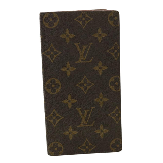 LOUIS VUITTON Monogram Porto Cartes Crdit Long Wallet M60825 LV tb613