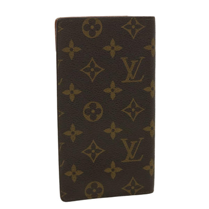 LOUIS VUITTON Monogram Porto Cartes Crdit Long Wallet M60825 LV tb613