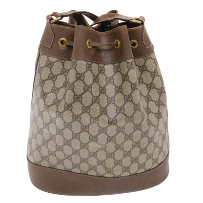 GUCCI GG Canvas Web Sherry Line Shoulder Bag Beige Red Green  tb826