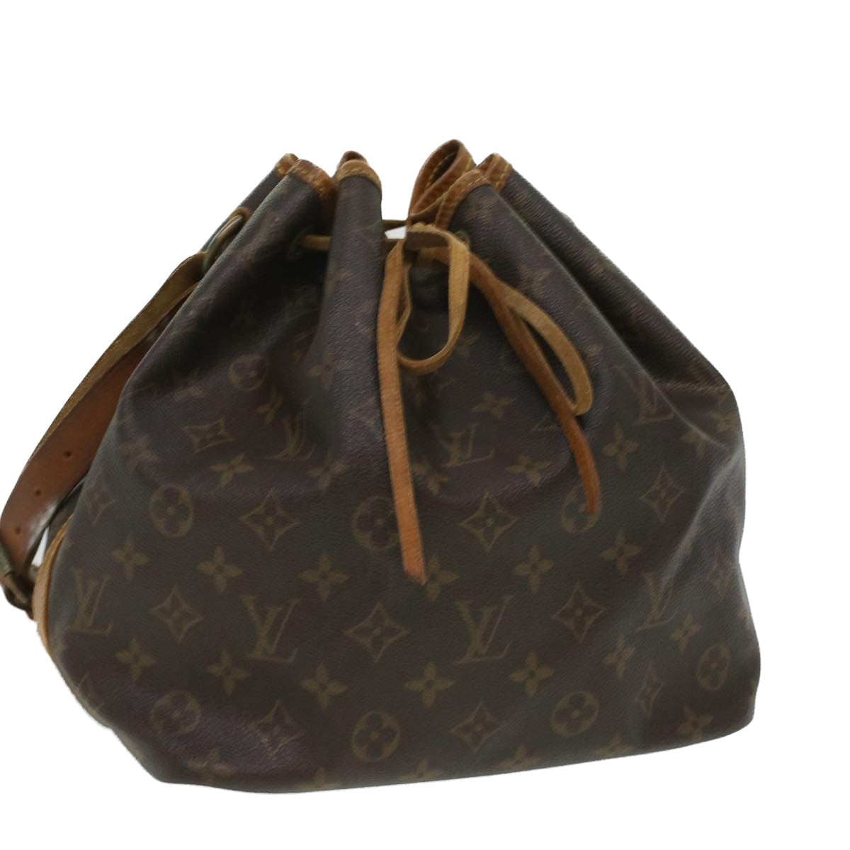 LOUIS VUITTON Monogram Petit Noe Shoulder Bag M42226 LV th3195