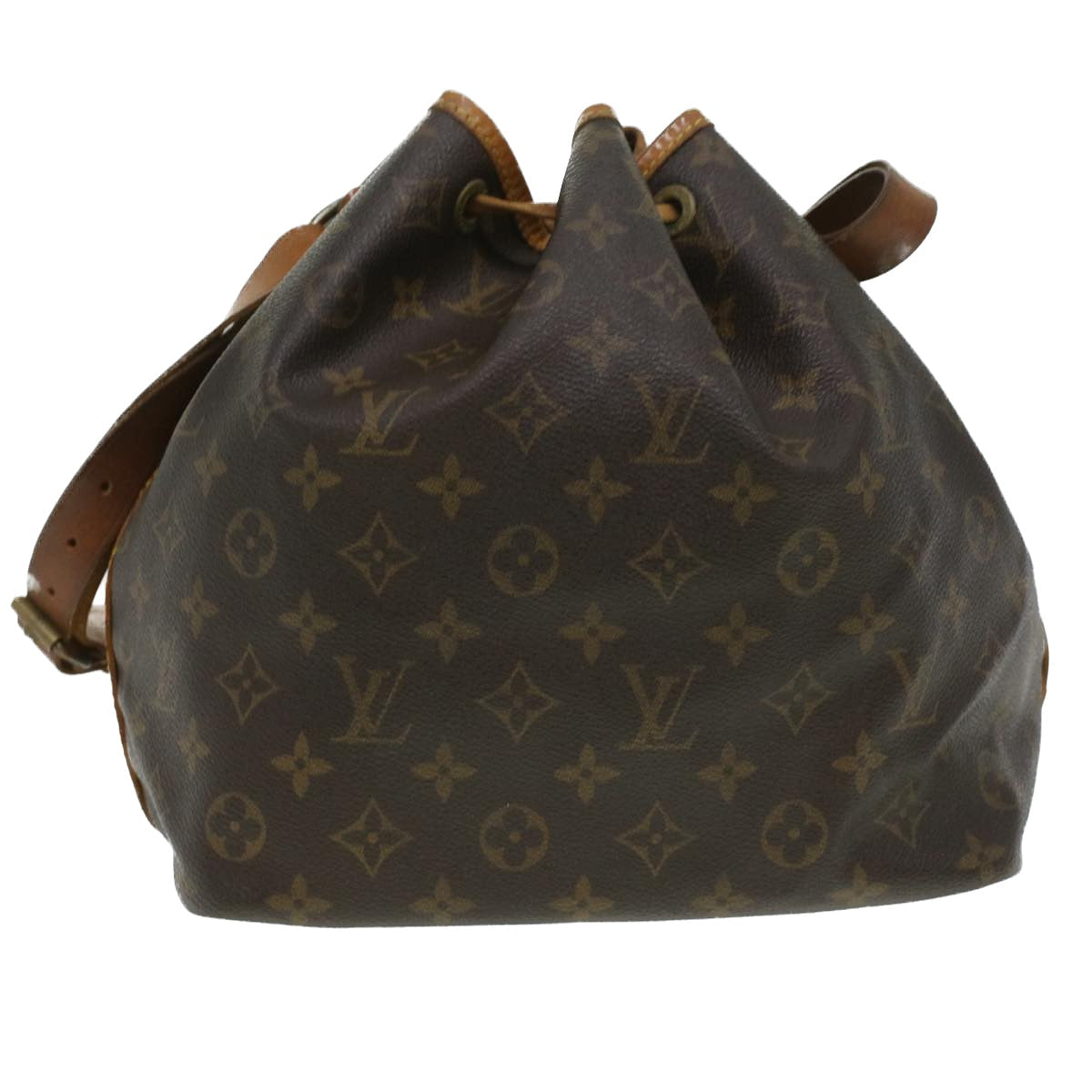 LOUIS VUITTON Monogram Petit Noe Shoulder Bag M42226 LV th3195