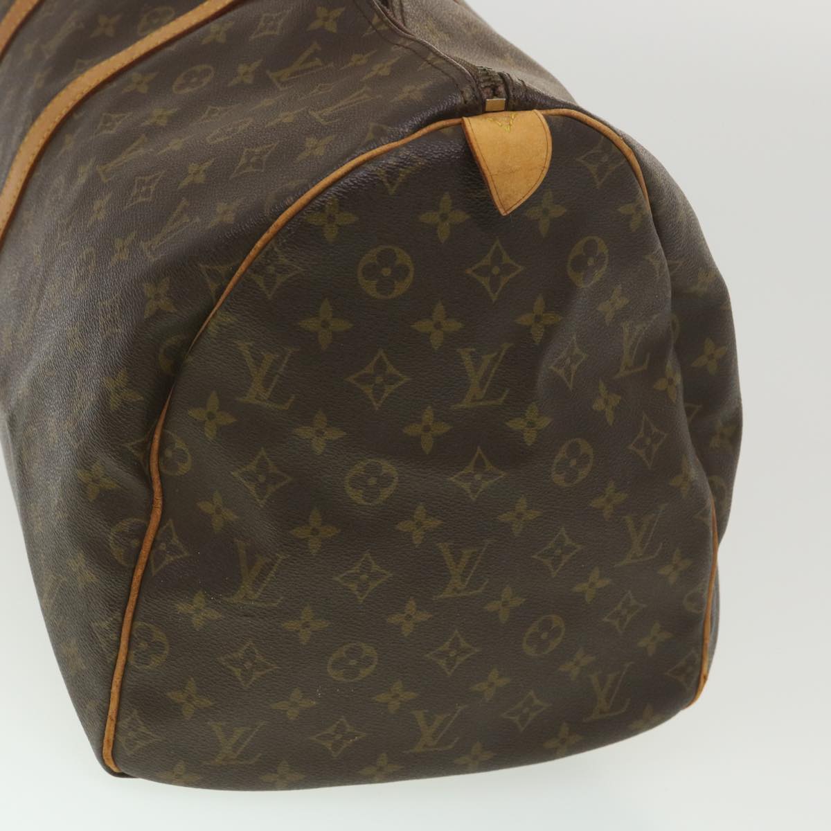 LOUIS VUITTON Monogram Keepall 55 Boston Bag M41424 LV th3467