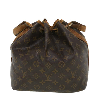 LOUIS VUITTON Monogram Petit Noe Shoulder Bag M42226 LV th3483