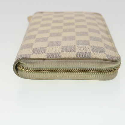 LOUIS VUITTON Damier Azur Zippy Organizer Long Wallet N60012 LV th3484