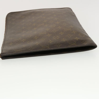 LOUIS VUITTON Monogram Poche Document Briefcase M53400 LV th3491