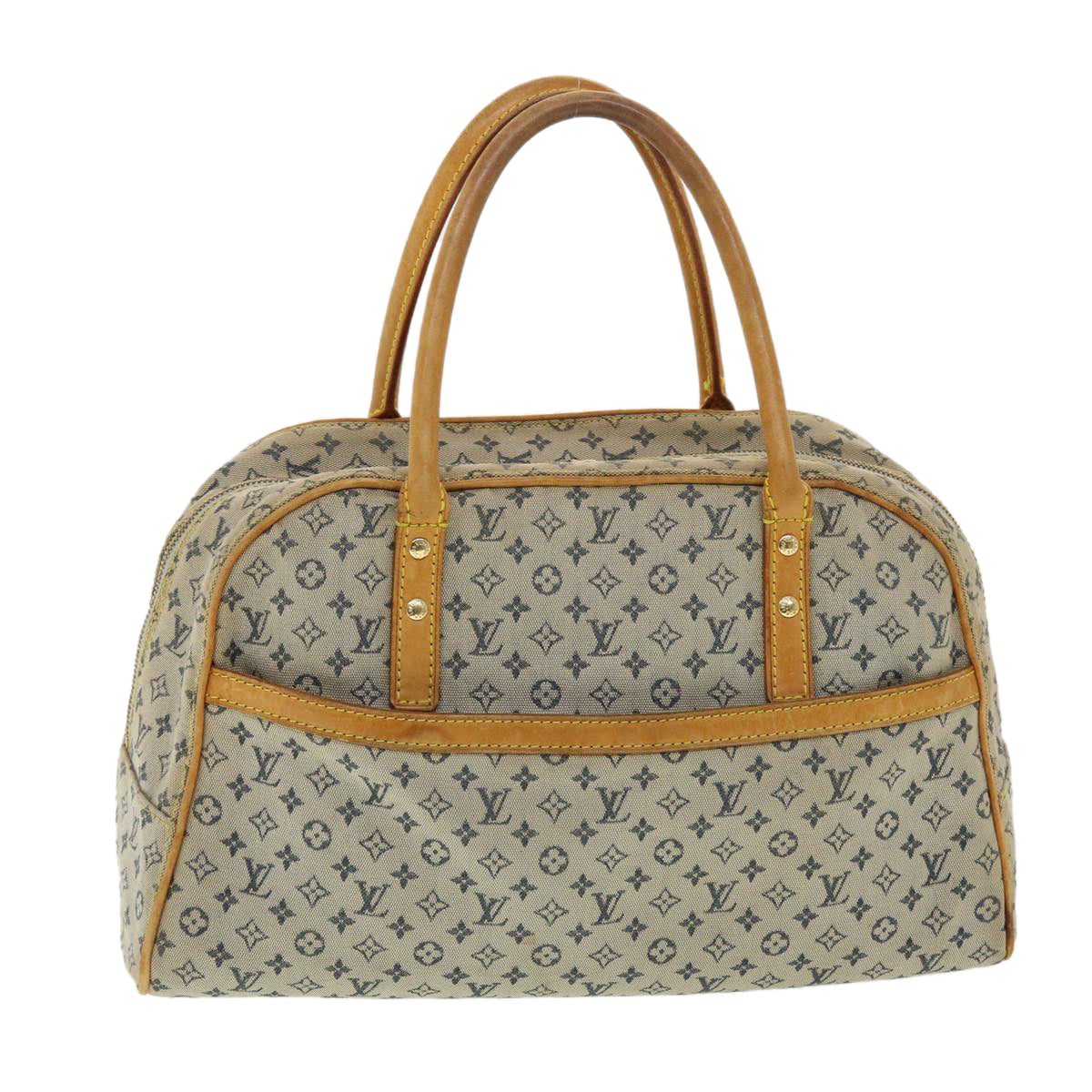 LOUIS VUITTON Monogram Mini Marie Hand Bag Blue M92003 LV th3505