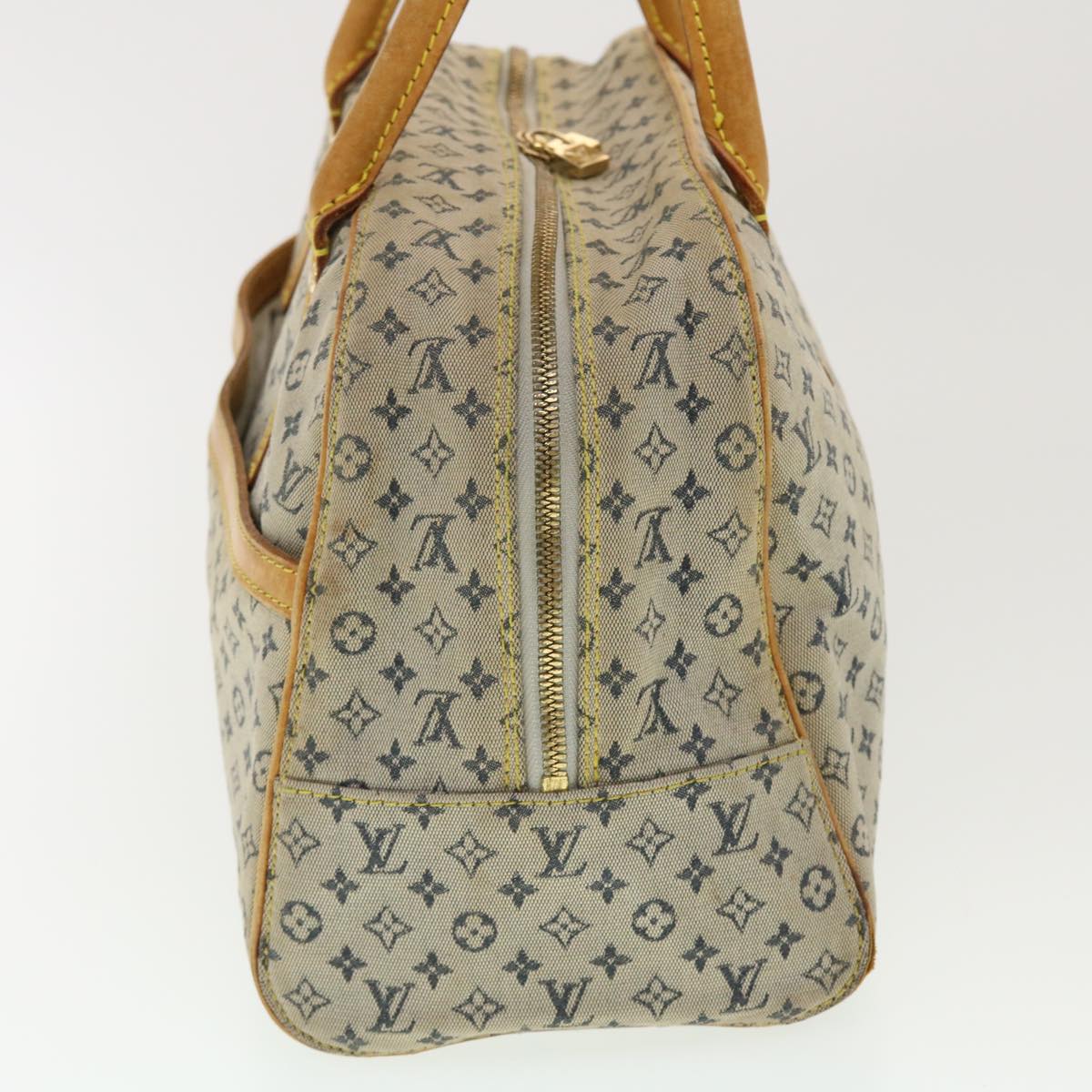 LOUIS VUITTON Monogram Mini Marie Hand Bag Blue M92003 LV th3505