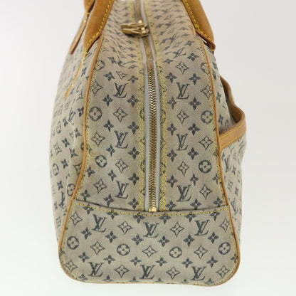 LOUIS VUITTON Monogram Mini Marie Hand Bag Blue M92003 LV th3505