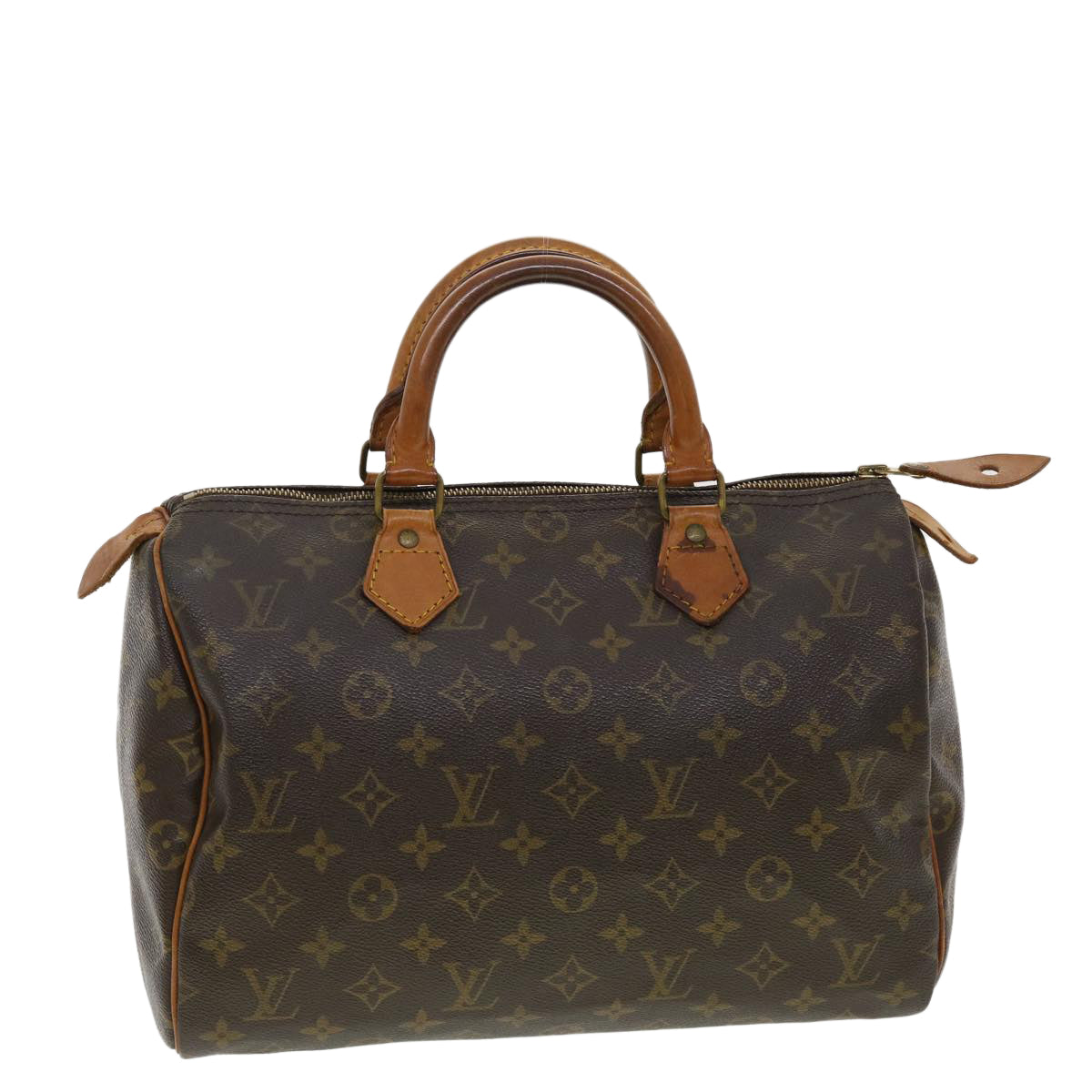LOUIS VUITTON Monogram Speedy 30 Hand Bag M41526 LV th3508