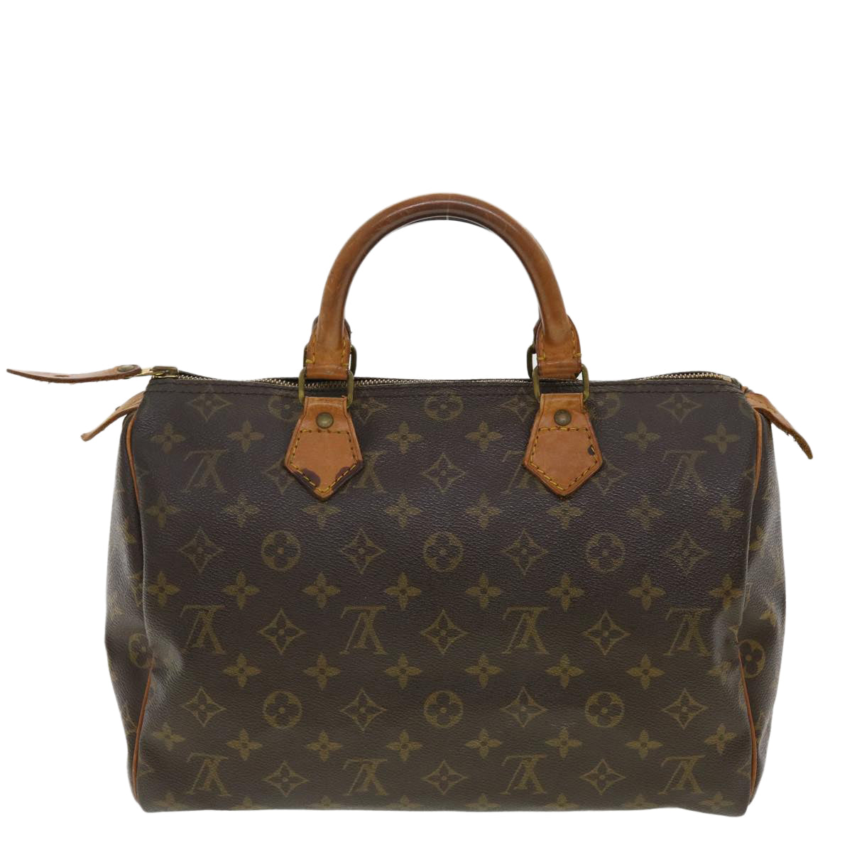 LOUIS VUITTON Monogram Speedy 30 Hand Bag M41526 LV th3508