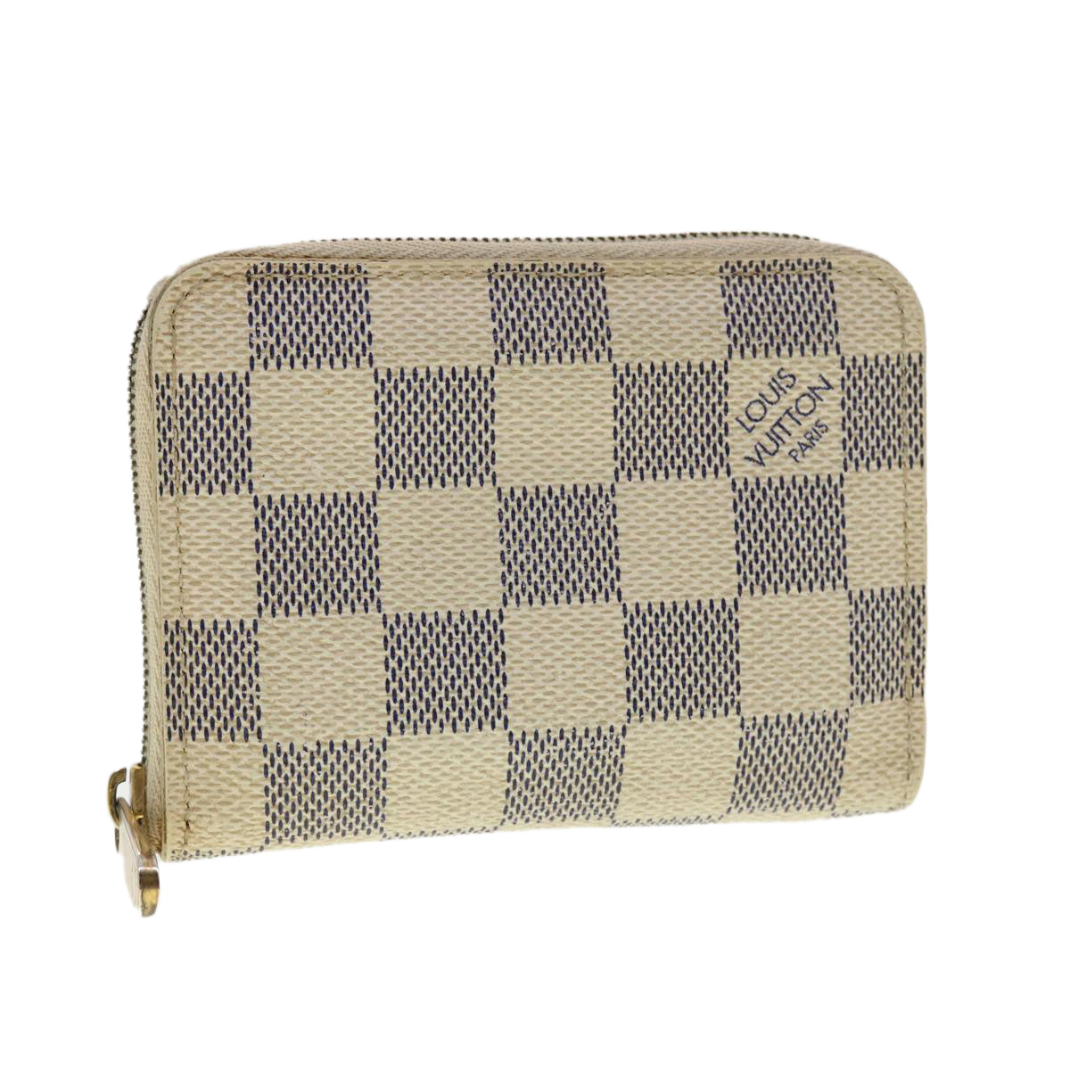 LOUIS VUITTON Damier Azur Zippy Coin Purse Coin Purse N63069 LV th3512