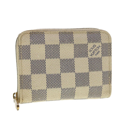 LOUIS VUITTON Damier Azur Zippy Coin Purse Coin Purse N63069 LV th3512