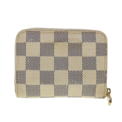 LOUIS VUITTON Damier Azur Zippy Coin Purse Coin Purse N63069 LV th3512