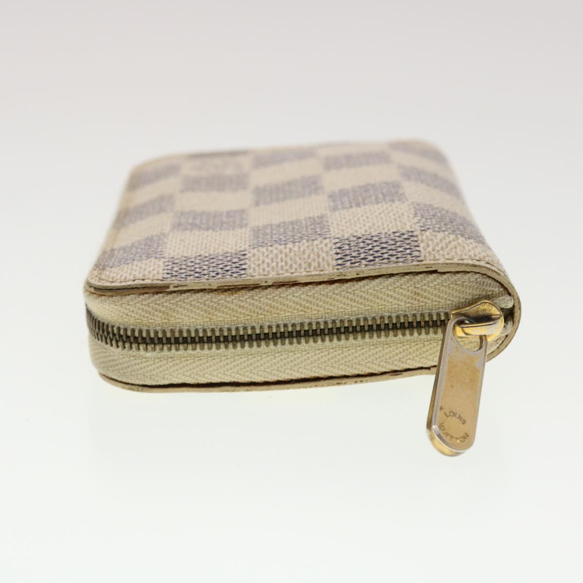 LOUIS VUITTON Damier Azur Zippy Coin Purse Coin Purse N63069 LV th3512