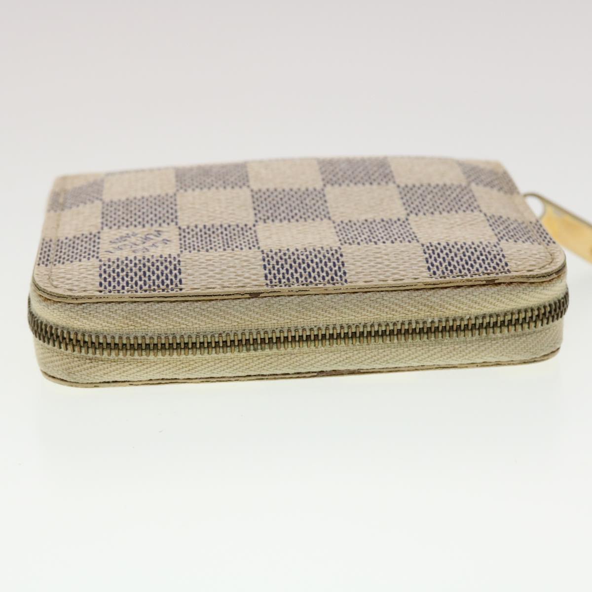 LOUIS VUITTON Damier Azur Zippy Coin Purse Coin Purse N63069 LV th3512