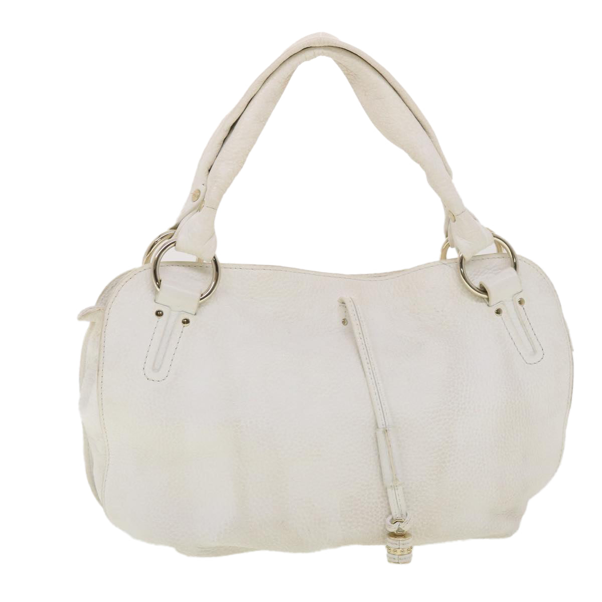 Celine Shoulder Bag Leather White PP-SA-1027  th3524