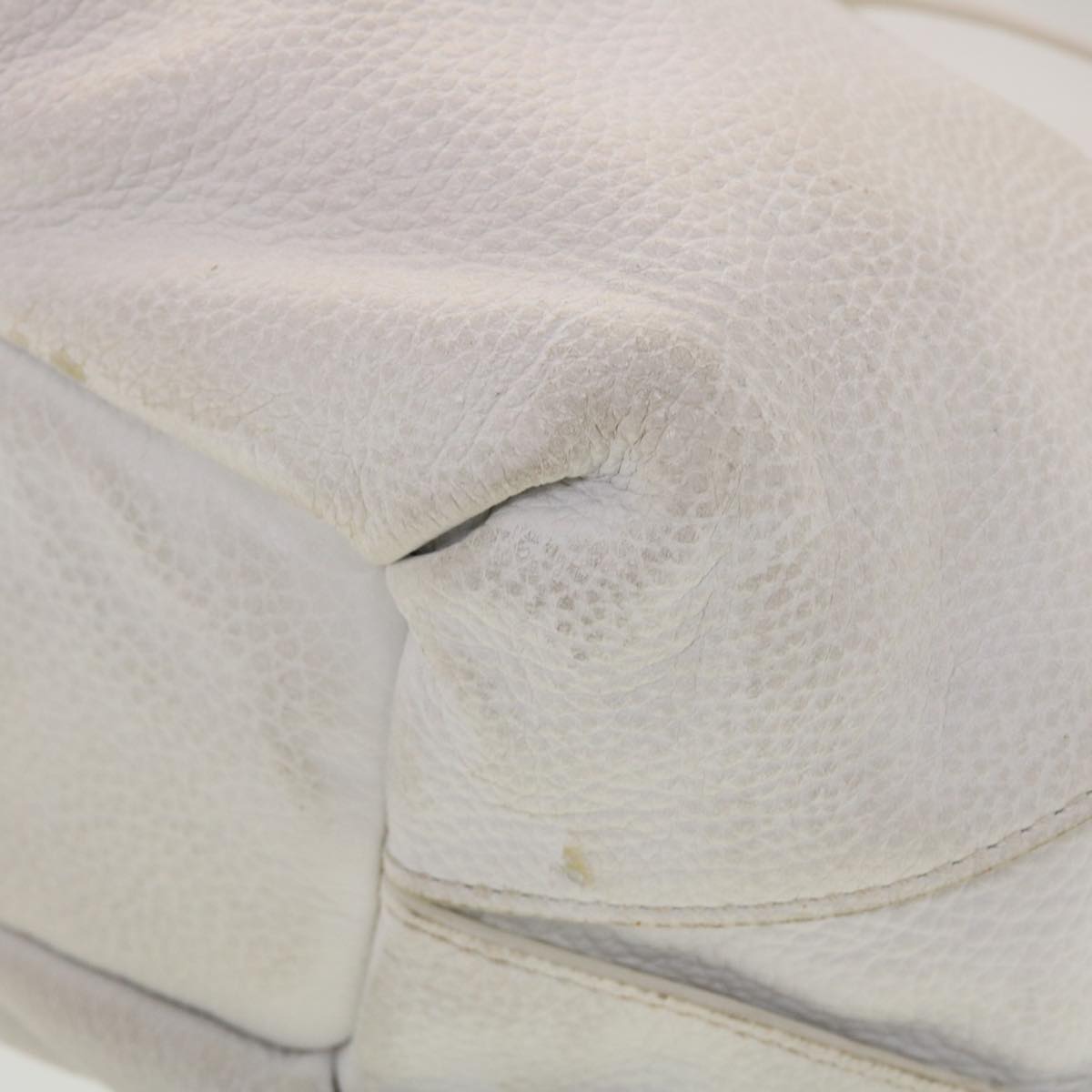 Celine Shoulder Bag Leather White PP-SA-1027  th3524