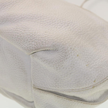 Celine Shoulder Bag Leather White PP-SA-1027  th3524