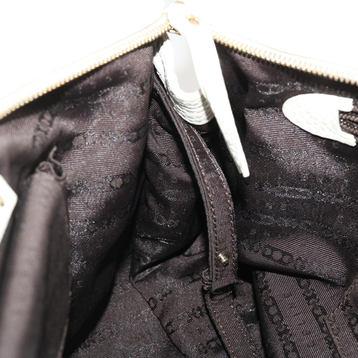 Celine Shoulder Bag Leather White PP-SA-1027  th3524