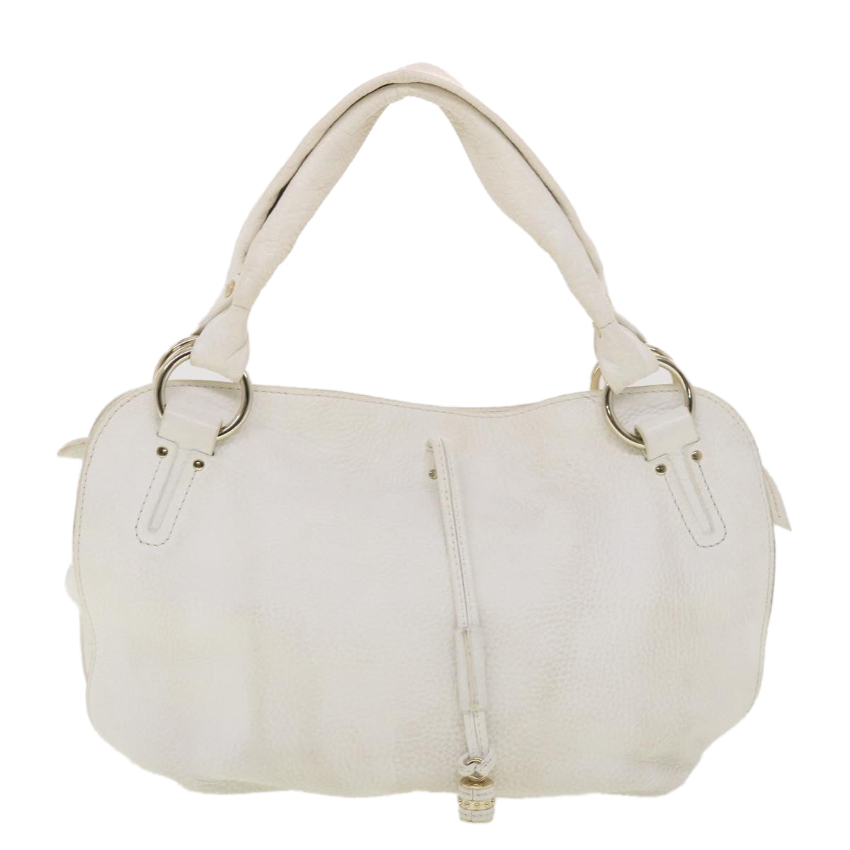 Celine Shoulder Bag Leather White PP-SA-1027  th3524