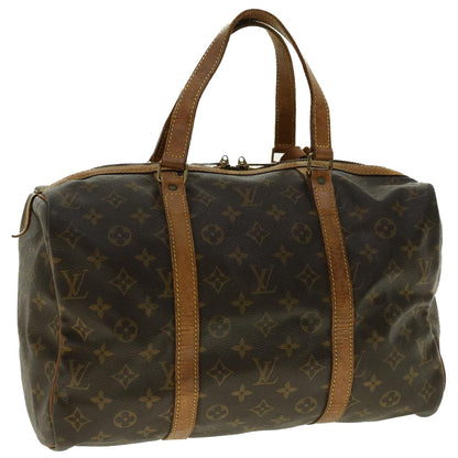 LOUIS VUITTON Monogram Sac Souple 35 Boston Bag M41626 LV th3528