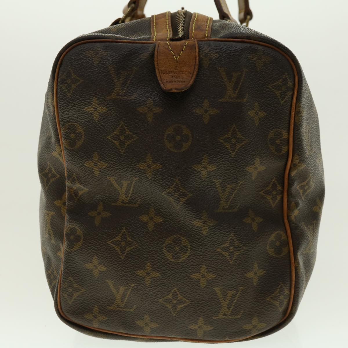 LOUIS VUITTON Monogram Sac Souple 35 Boston Bag M41626 LV th3528