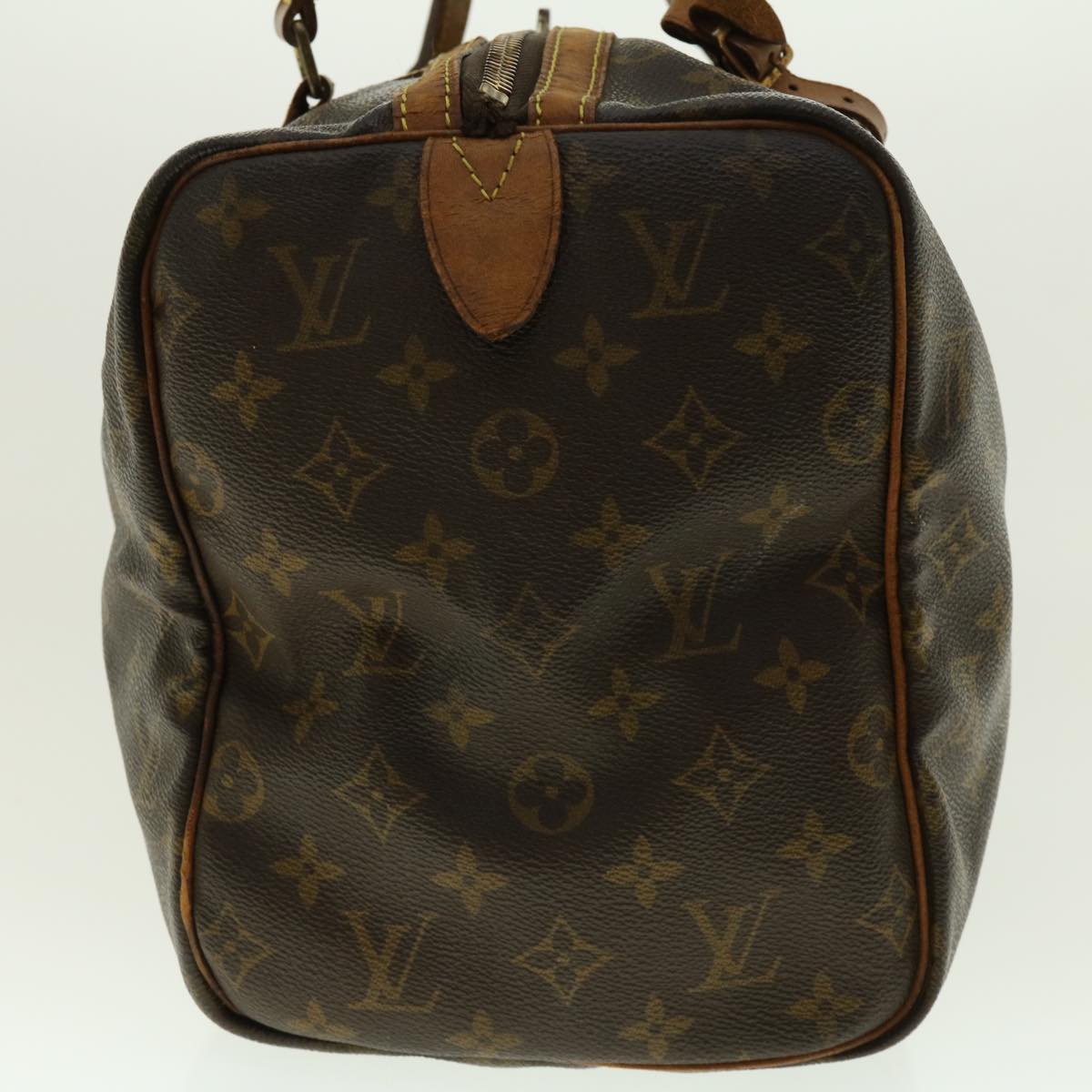 LOUIS VUITTON Monogram Sac Souple 35 Boston Bag M41626 LV th3528