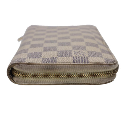 LOUIS VUITTON Damier Azur Zippy Organizer Long Wallet N60012 LV th3540