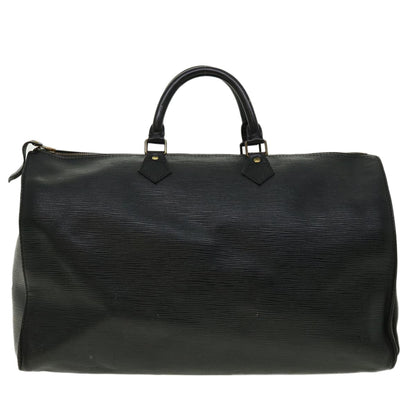 LOUIS VUITTON Epi Speedy 40 Hand Bag Black M42982 LV th3554